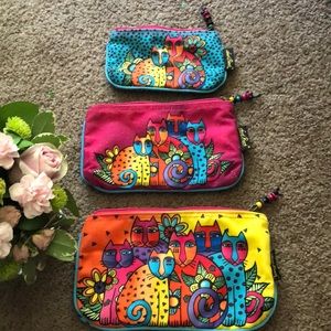 Laurel Burch Pouch Set